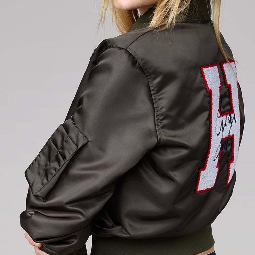 Tommy gigi bomber jacket